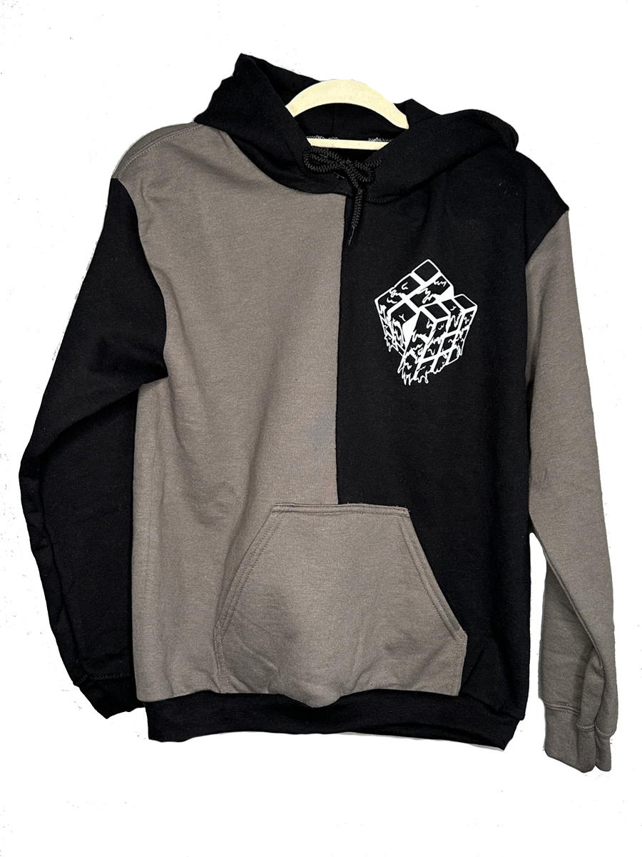 RUBIX HENRY Black Gray Limited Edition Hoodie Project Rubix